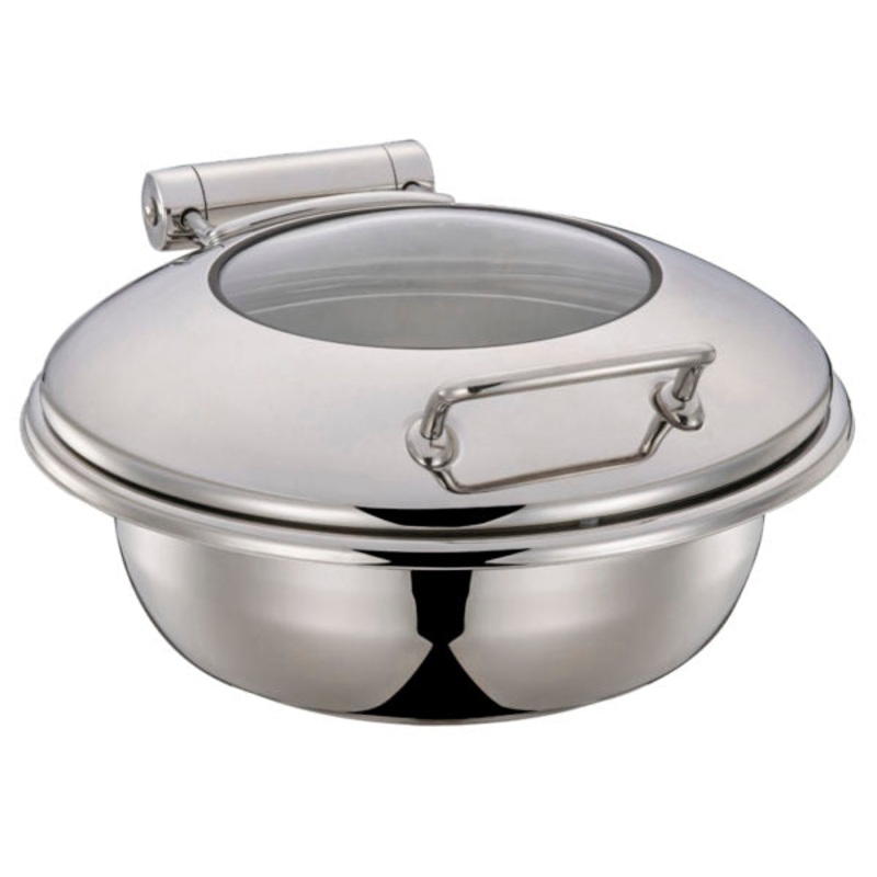 Round Small Ultra Chafer With Glass Lid: Pack of 1