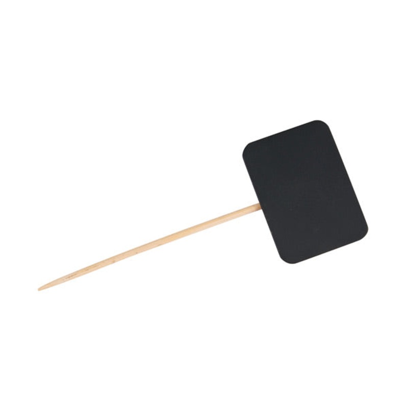 Skewer - Bamboo, W-Chalk Board: Pack of 4