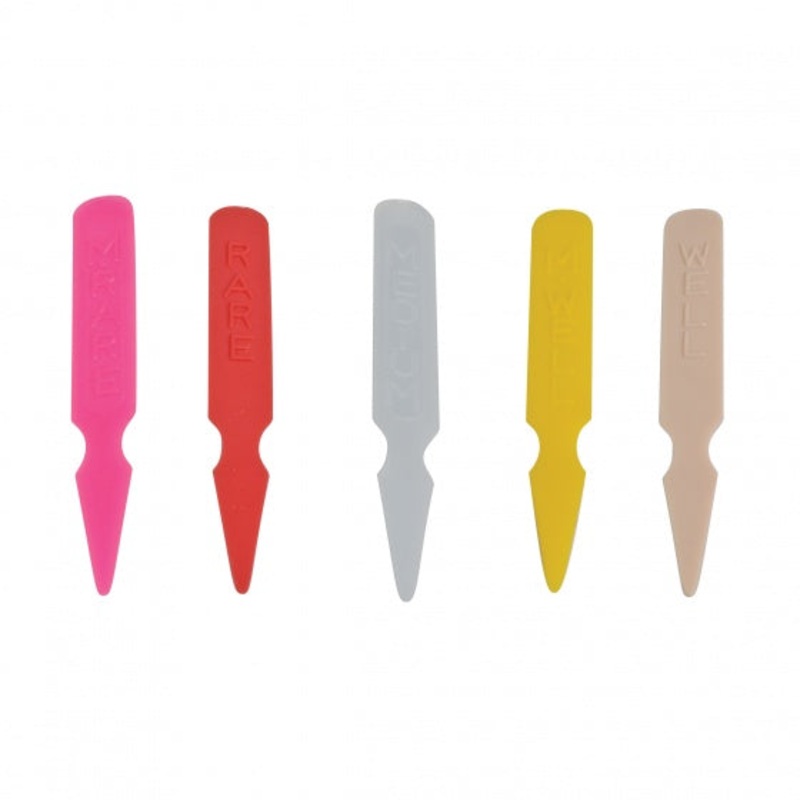 Steak Marker - Plastic, White, Medium: Pack of 1