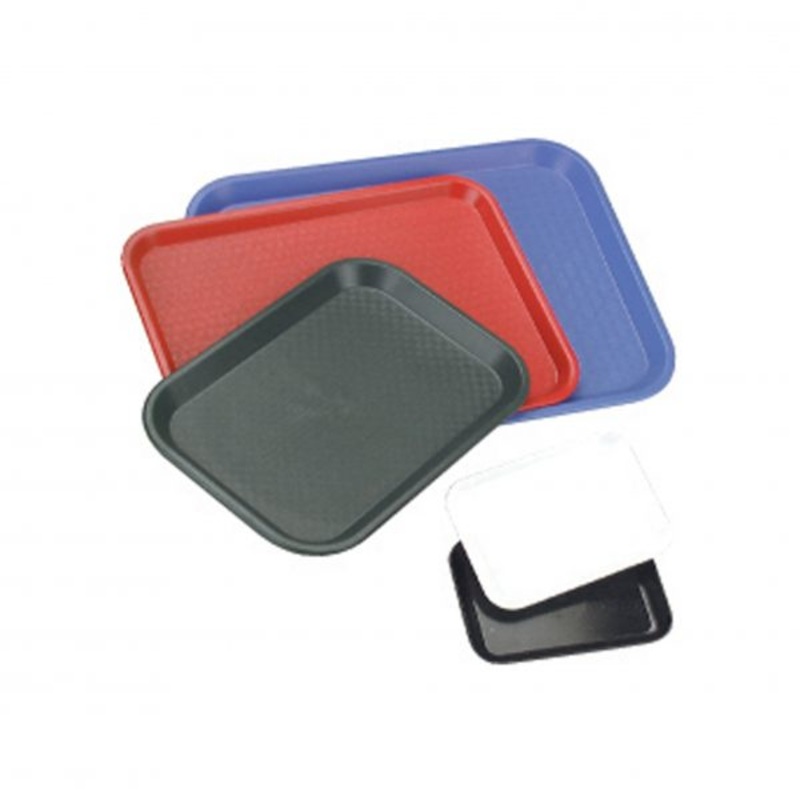 Polypropylene Tray - 450x350mm, Red: Pack of 12