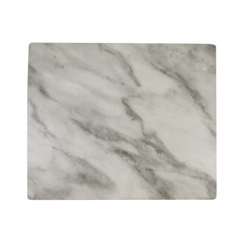 Rectangle Melamine Board - 310x255mm, Marble Effect: Pack of 1