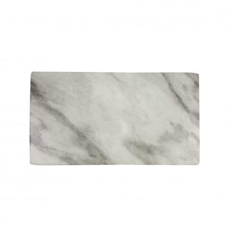 Rectangle Melamine Board - 325x175mm, Marble Effect: Pack of 1