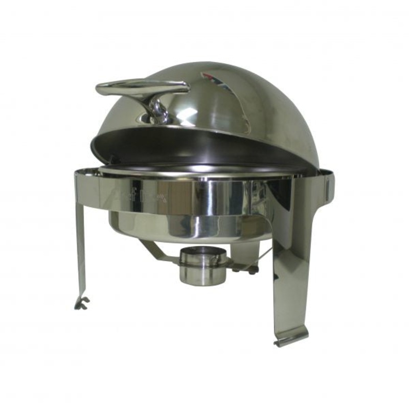 Round Stackable Roll Top Chafer: Pack of 1