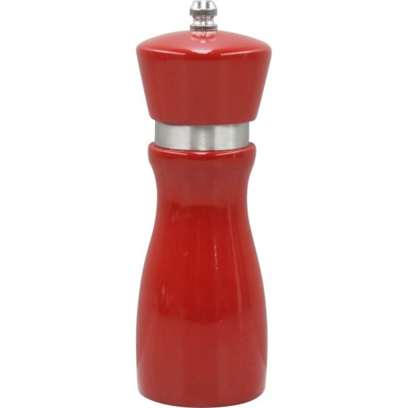 Salt-Pepper Mill - 155mm, Mondo, Red Wood Ceramic: Pack of 1