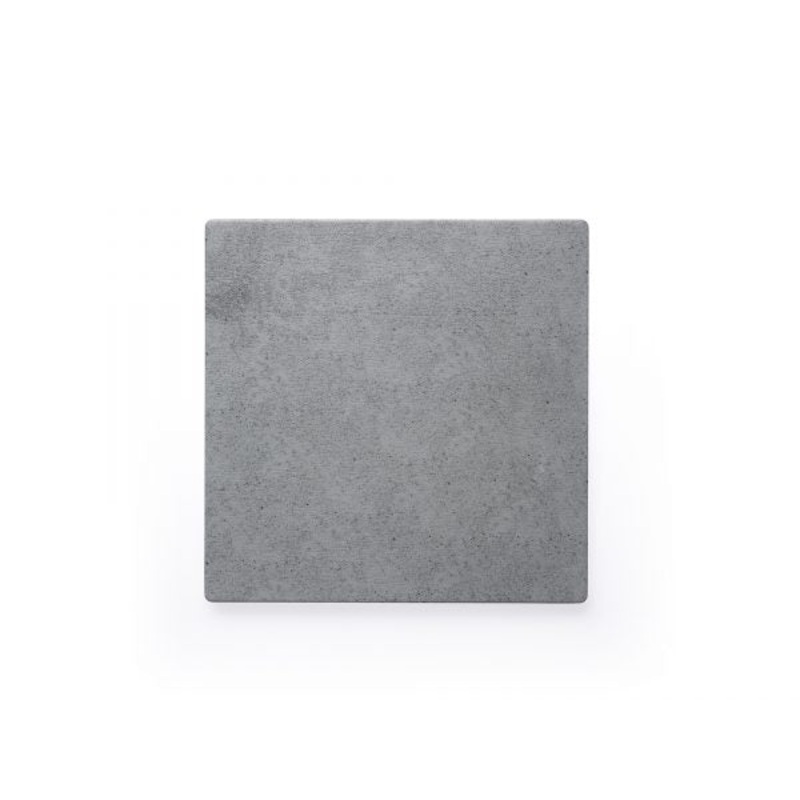 Square Melamine Oak Board Light Grey Slate - 255x255mm: Pack of 1