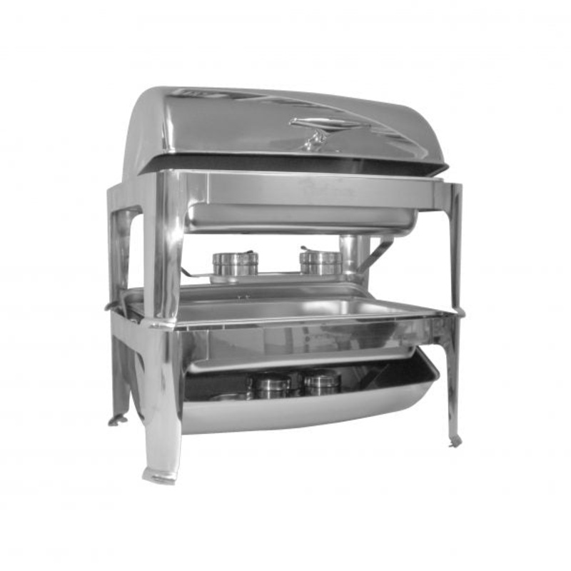 Stackable Roll Top Chafer - Size 1-1: Pack of 1