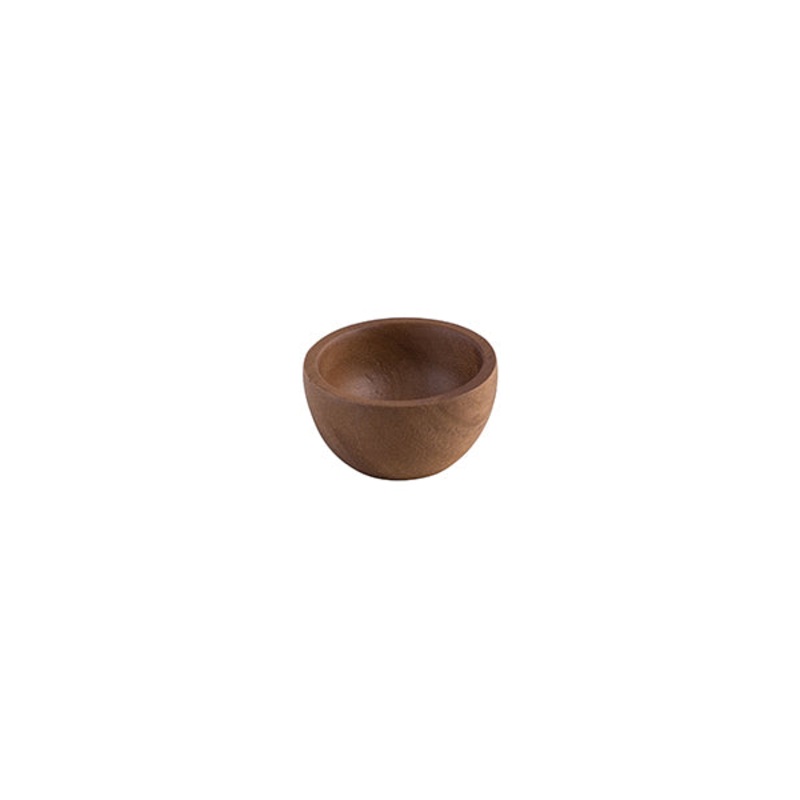 Acacia Mini Round Dish, 55X 30Mm