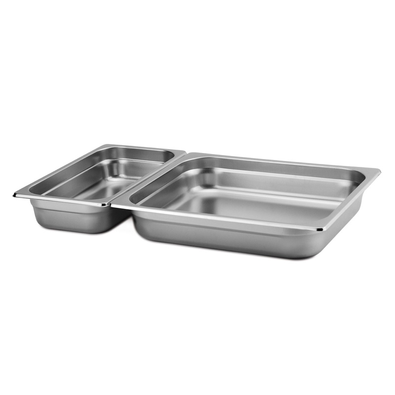 Food Pan - 18/10, 2/3 Size 65mm