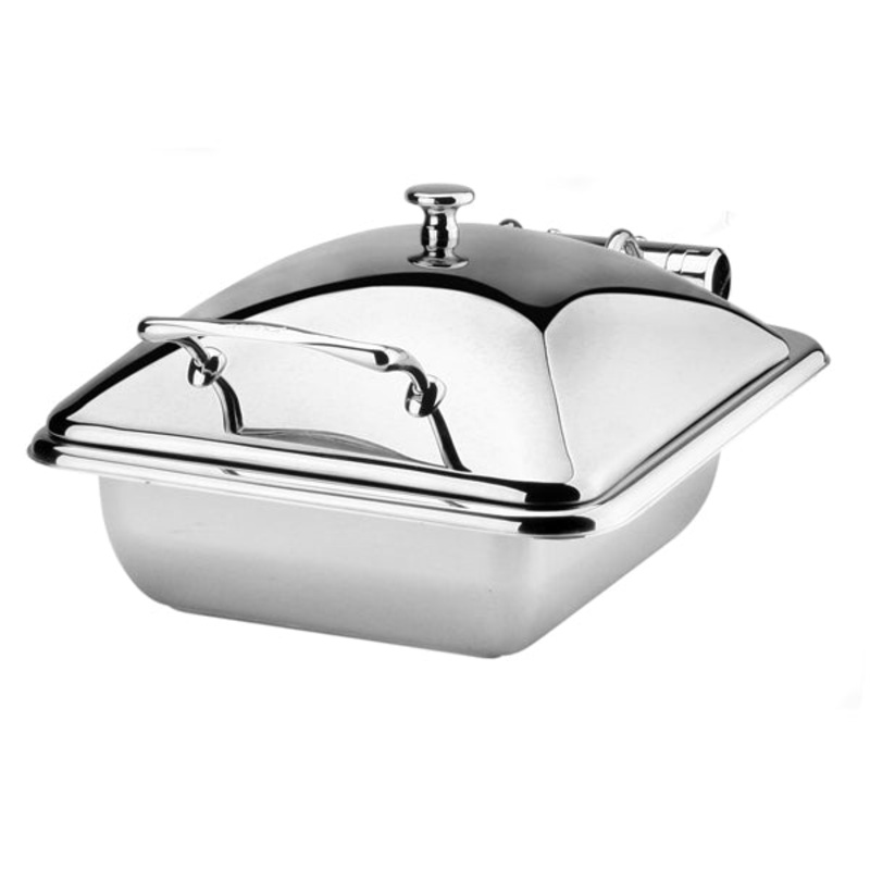 Induction Chafer - Stainless Steel, Rectangular, 1-2 Size, Princess