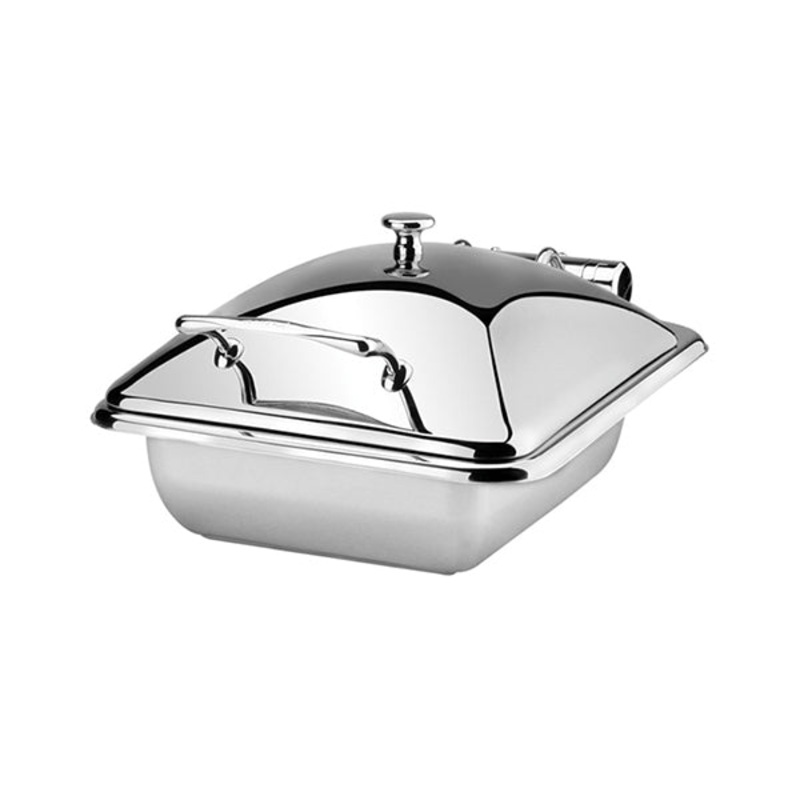 Induction Chafer - Stainless Steel, Rectangular, 2-3 Size, Princess