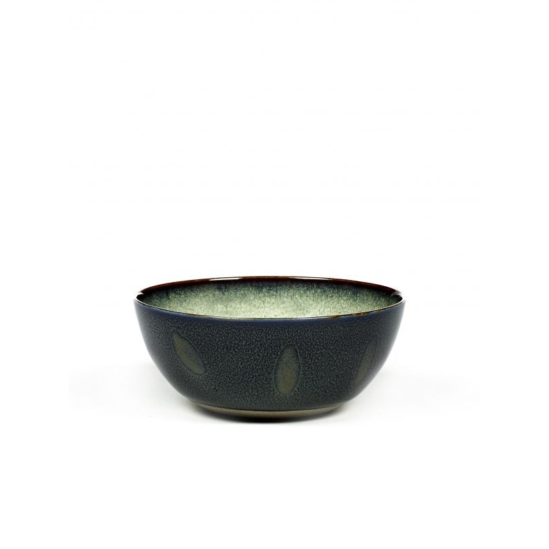 Mini Bowl - 137x60mm, Misty Grey-Dark Blue: Pack of 1