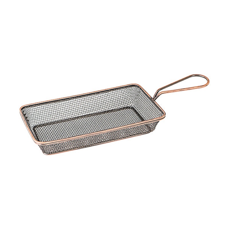 SERVICE BASKET-190x90x35mm, ANTIQUE COPPER: Pack of 6