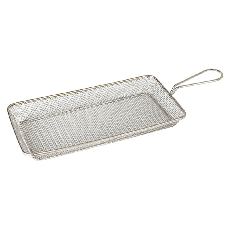 SERVICE BASKET-260x130x30mm, STAINLESS STEEL: Pack of 6
