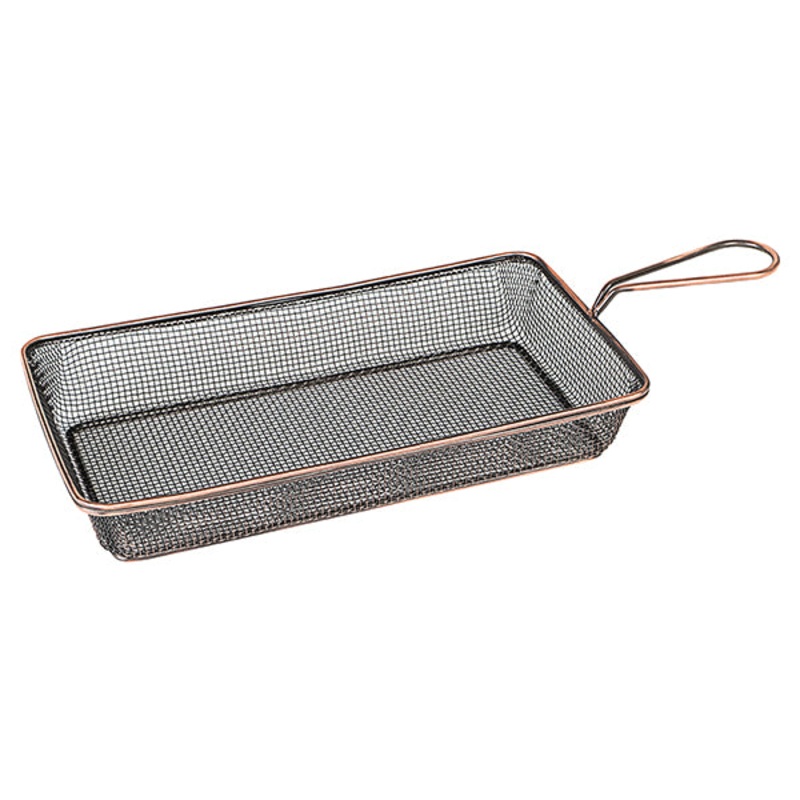 SERVICE BASKET-260x130x50mm, ANTIQUE COPPER: Pack of 6