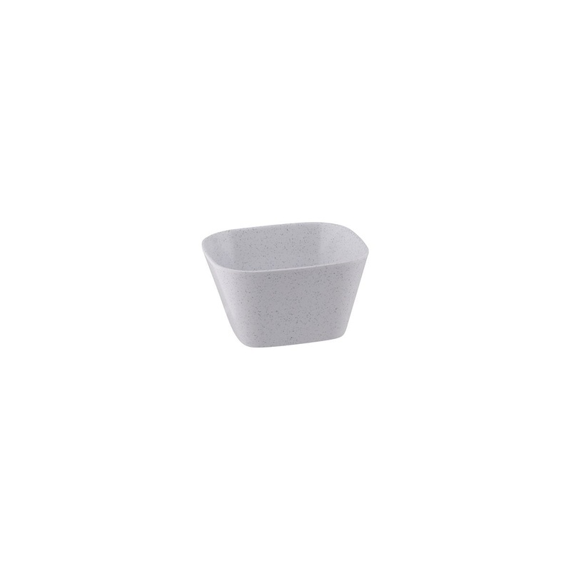 Stone 1/6 Size Rectangular Dish - 176x162mm, 100mm, 1550ml, White: Pack of 6