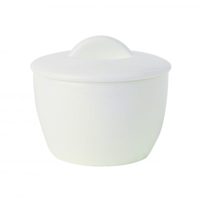 Sugar Bowl With Lid (B1012+L) - 0.22lt, Ascot: Pack of 1