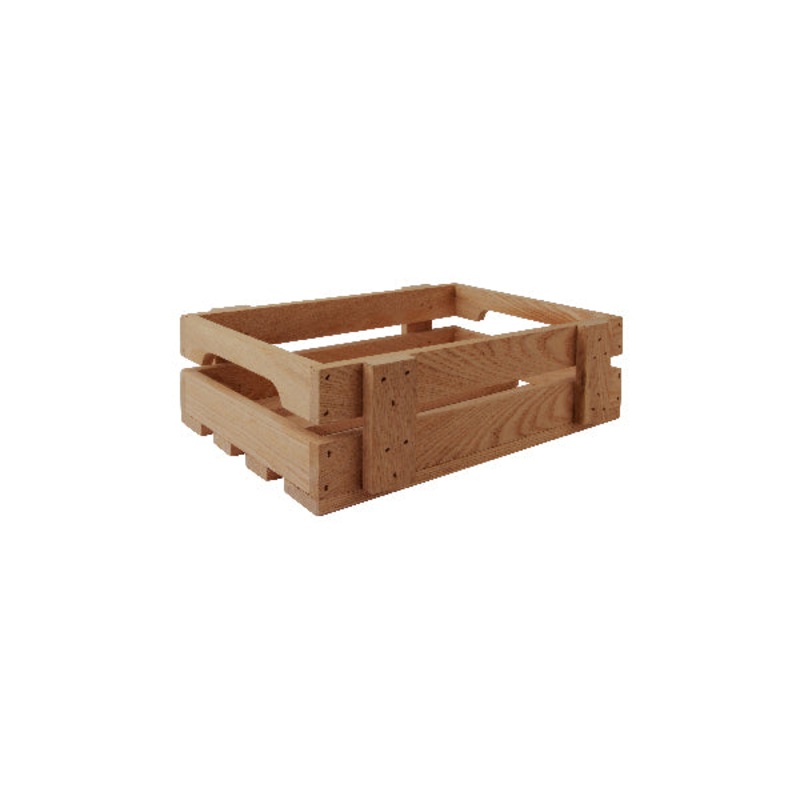 Wood Crate-Ash Wood, 300 x 200 x 90Mm