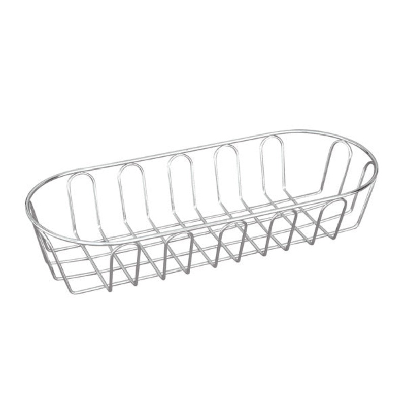 Bread Basket - Chrome, Rect. 240 x 115mm: Pack of 1