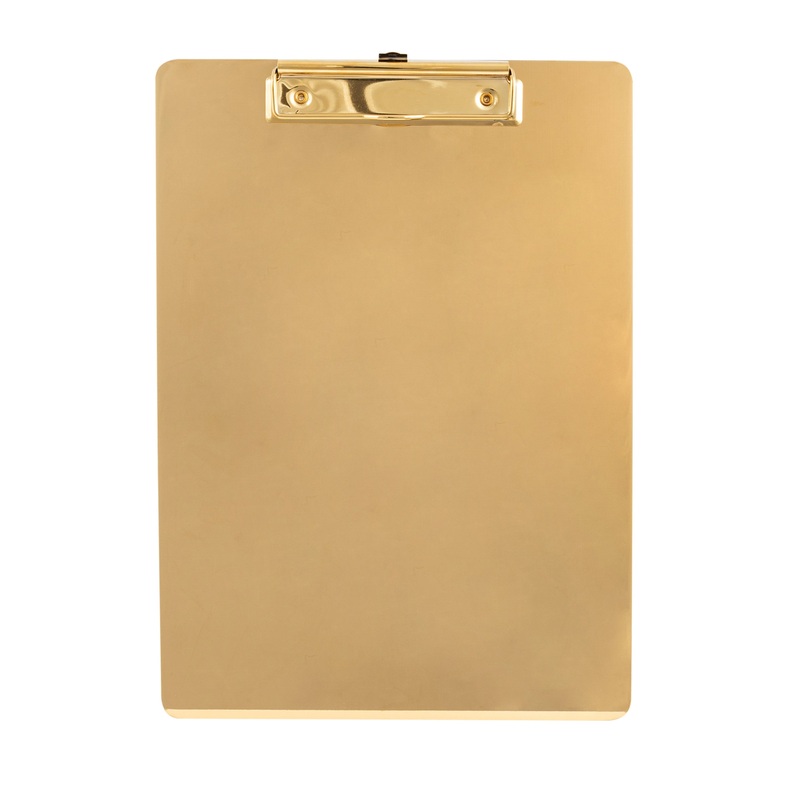 Clipboard - 225 x 310Mm, Gold