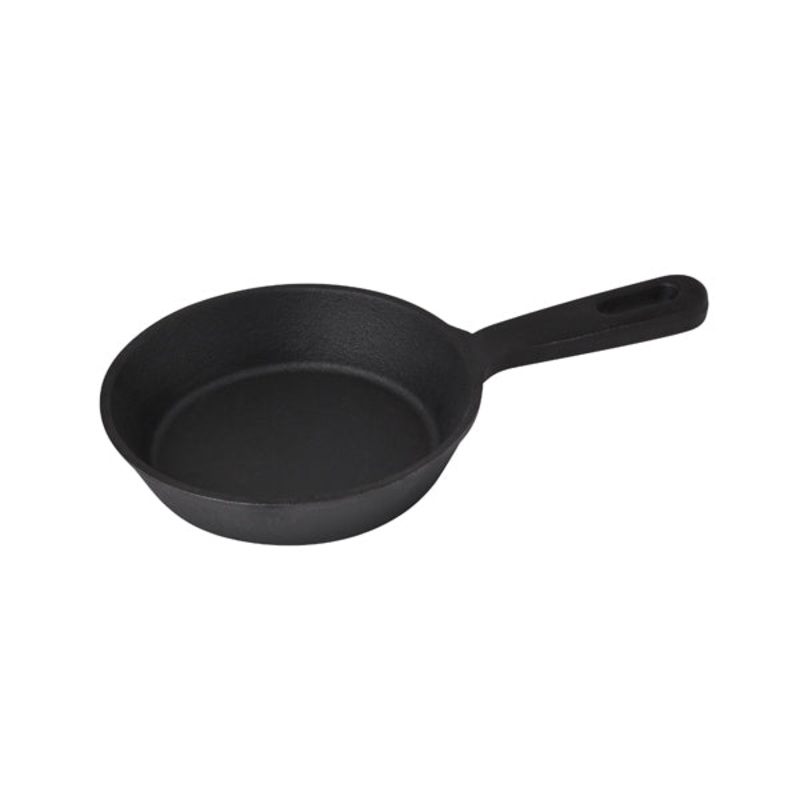 Mini Round Frypan - Cast Iron, 125 x 28mm