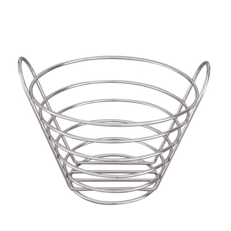 Multi - Purpose Basket - Chrome, 200 x 130mm: Pack of 1