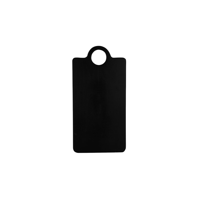 Serve Board with Loop Handle , Black Acacia - 510X254X25mm: Pack of 8