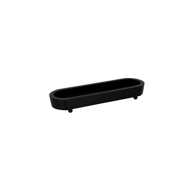 Serve Oval Server , Black Footed Acacia - 420X130X52mm: Pack of 4