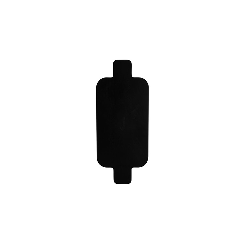 Serve Paddle Board, Black with 2Handles Acacia - 480X200X25mm: Pack of 4