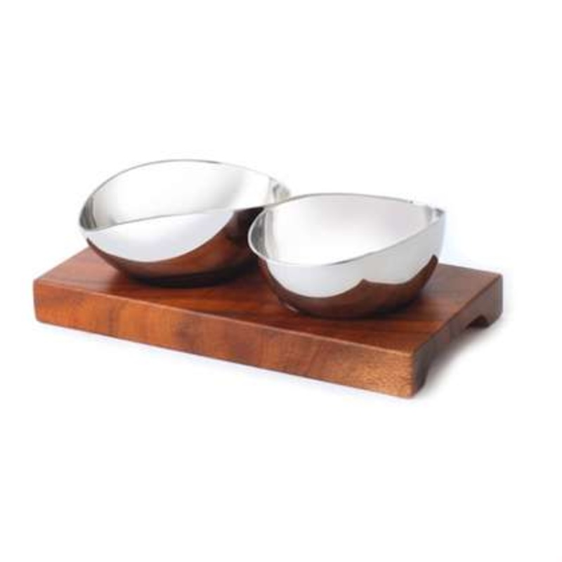 Tapas Set - W-2 S-S Dishes, 165 x 85 x 20mm: Pack of 1