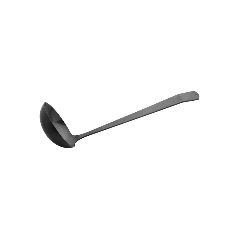 Brooklyn Serving Ladle - 290mm, Black PVD Coated