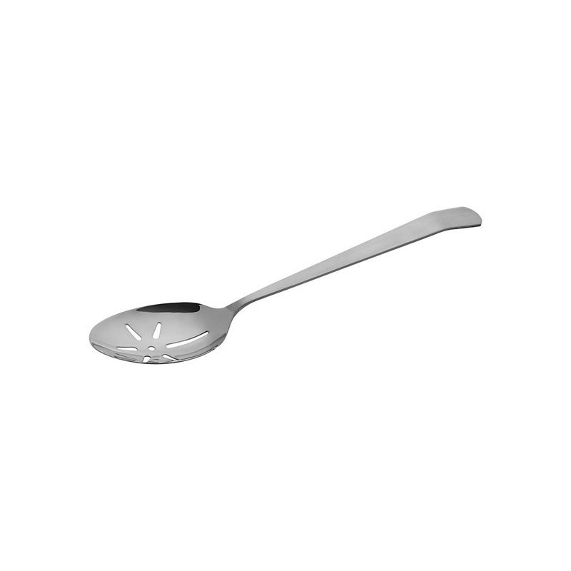 Brooklyn Serving Spoon - Slotted, 310mm, Stainless Steel, Moda: Pack of 1