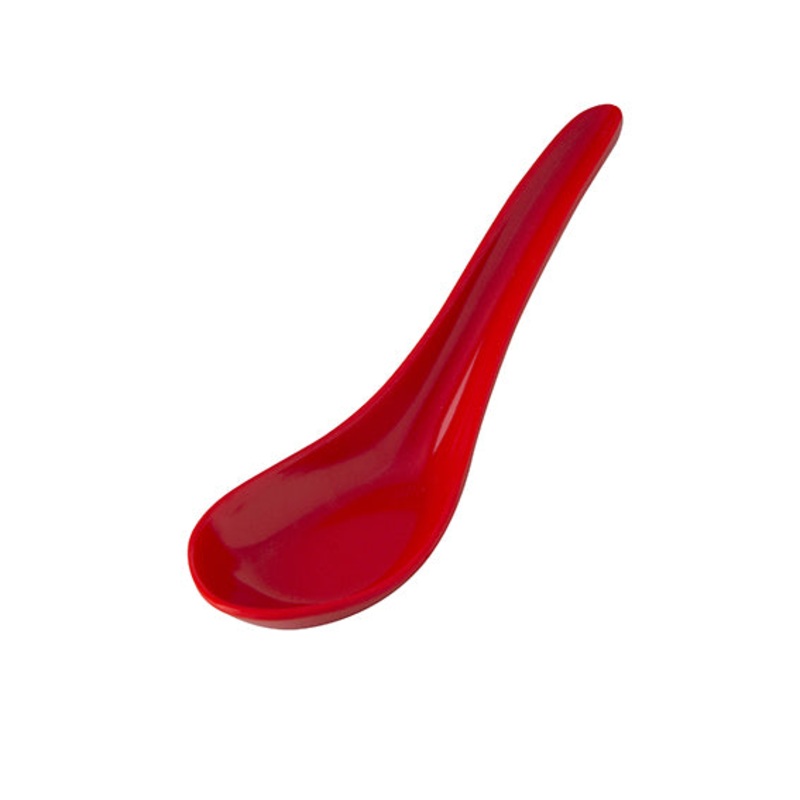 Chinese Spoon - Red, 150mm: Pack of 48