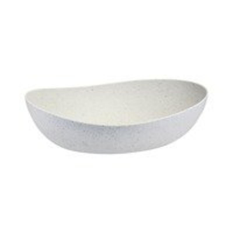 EMERGE BOWL - 450x345mm, STONE NATURAL: Pack of 3