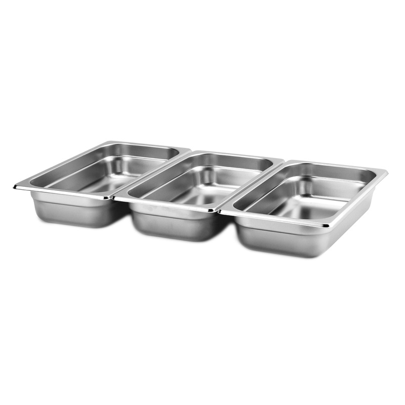 Food Pan - 18/10, 1/3 Size 65mm
