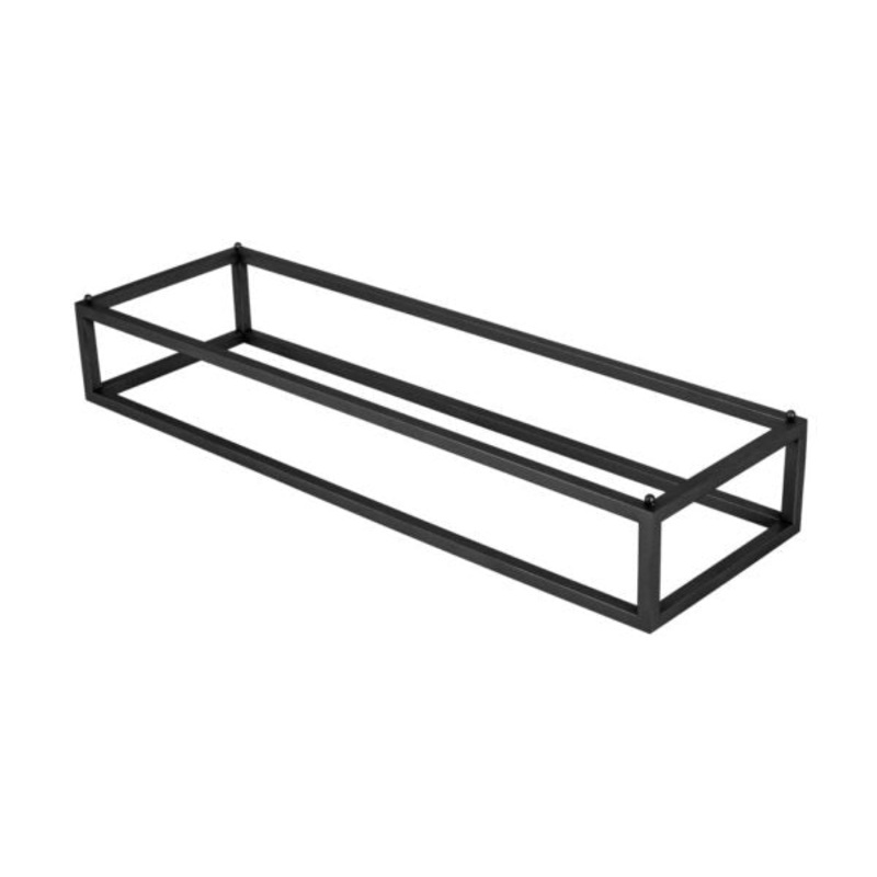 Metal Stand - GN 2-4, 530x162x80Mm, Form, Black: Pack of 1