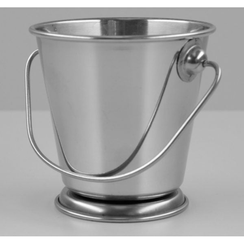 Mini Serving Pail Footed - 90x90mm: Pack of 12