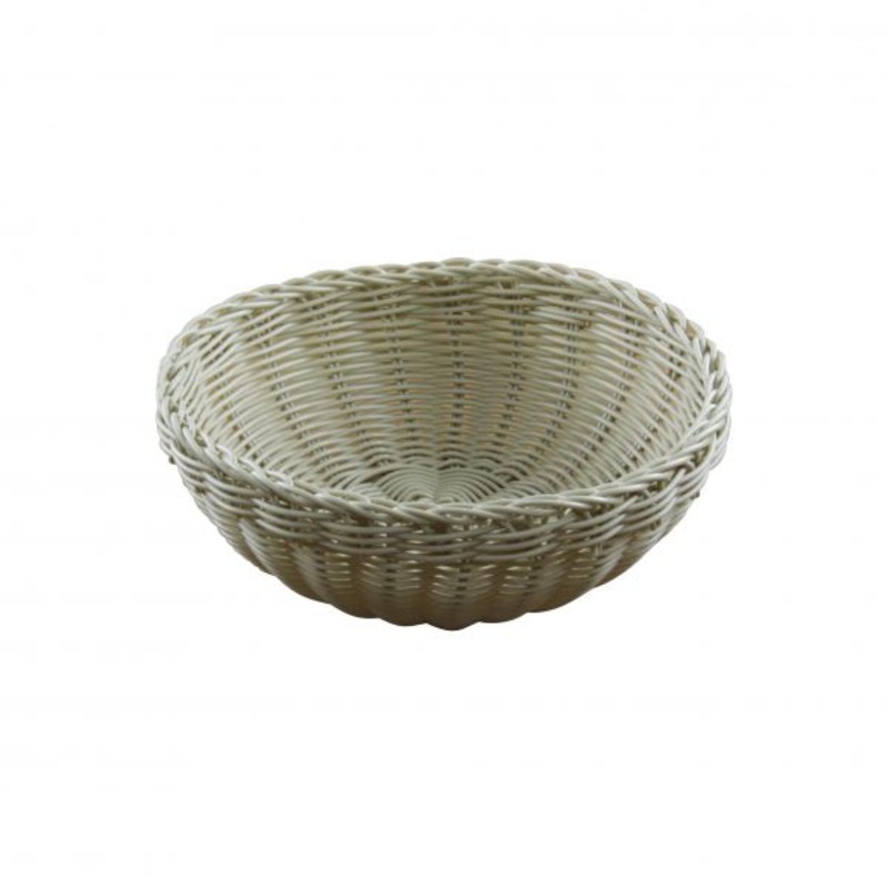 Polypropylene Bread Basket - 240mm: Pack of 6