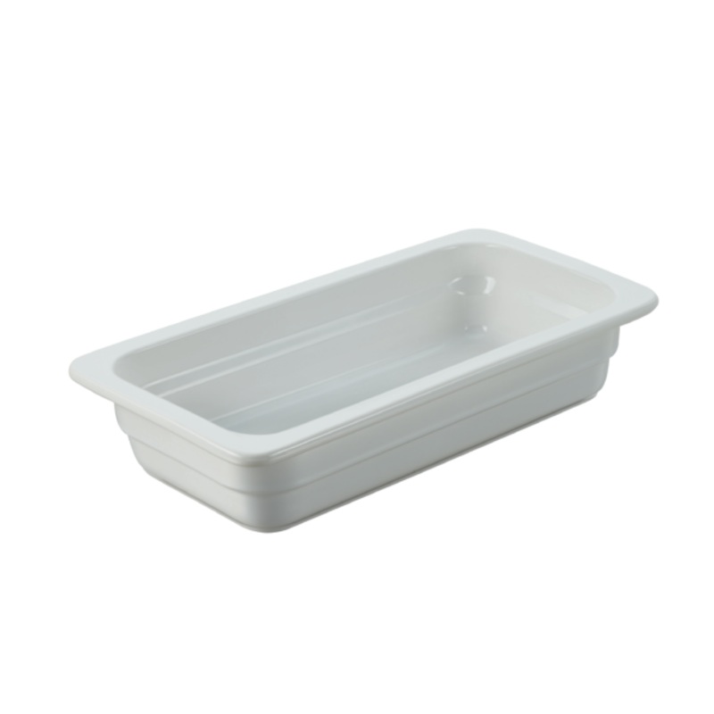 Rectangular Porcelain Insert - GN 1-3: Pack of 1