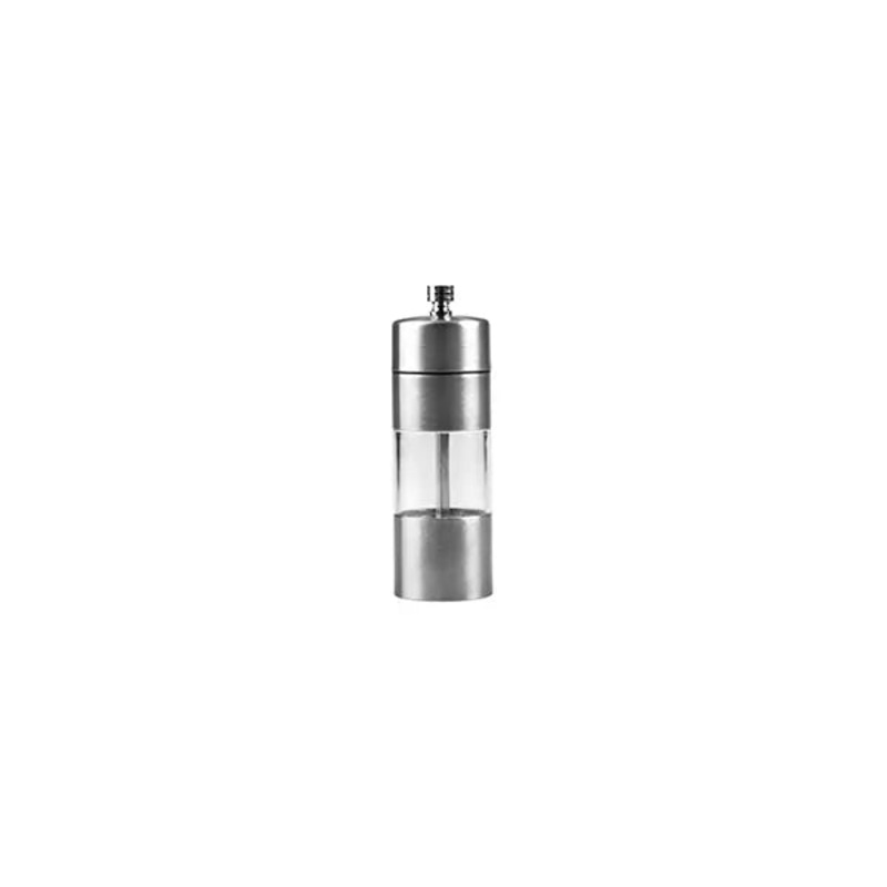 Salt-Pepper Grinder - Stainless Steel & Acrylic, 130mm