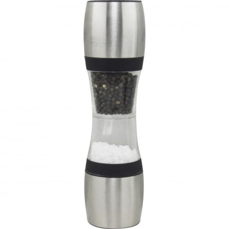 Salt-Pepper Mill - 230mm, Dual, Acyrlic Ceramic: Pack of 1