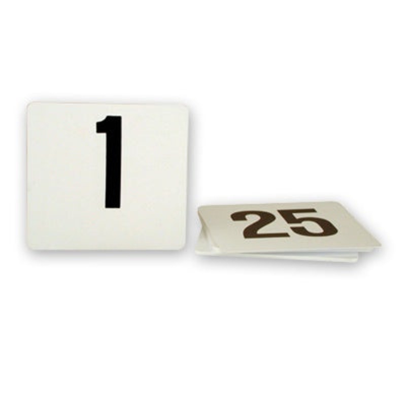 Table Number - 105 x 95mm, Set 1 - 200: Pack of 1