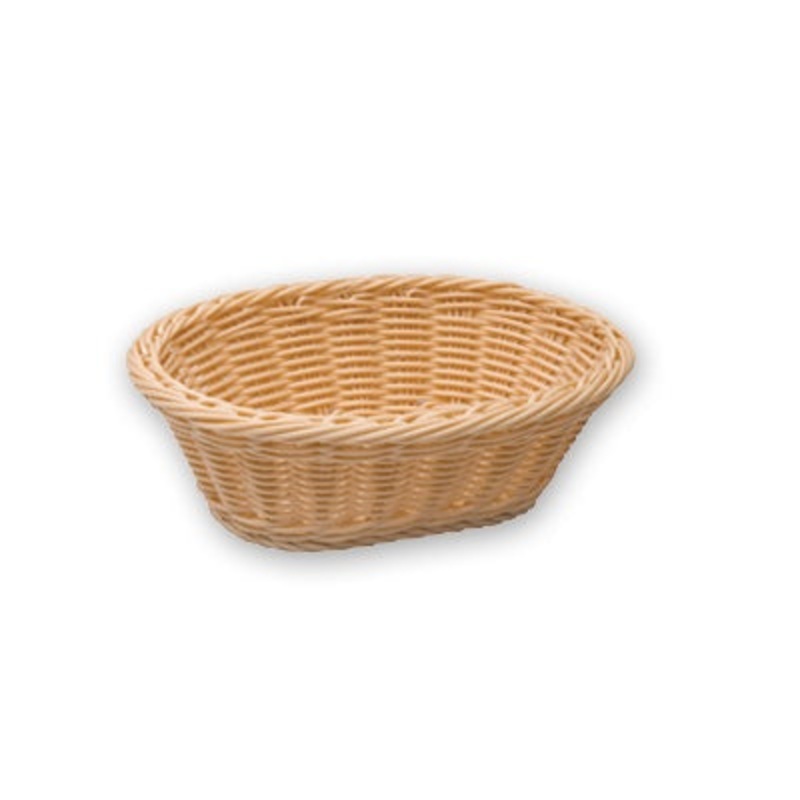 Bread Basket - Hd Pp, Oval, 280 x 160 x 85mm: Pack of 1