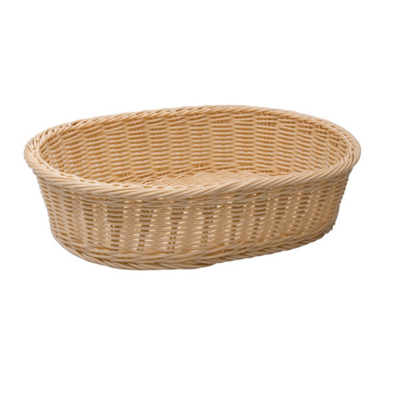 Bread Basket - Hd Pp, Oval, 380 x 270 x 90mm: Pack of 1