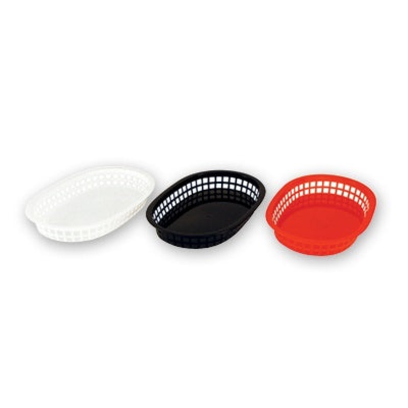 Bread Basket - Pp, Rect. Black, 240 x 150 x 50mm: Pack of 36