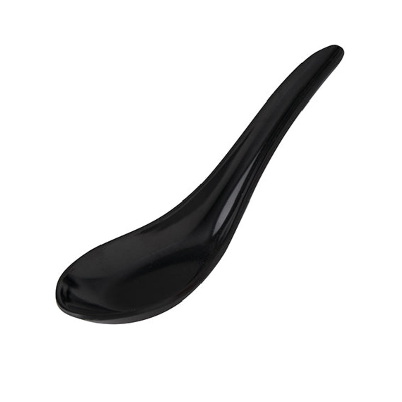 Chinese Spoon - Black, 150mm: Pack of 48
