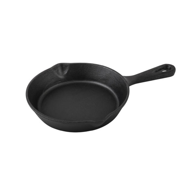 Mini Round Frypan - Cast Iron, 150 x 37mm: Pack of 1