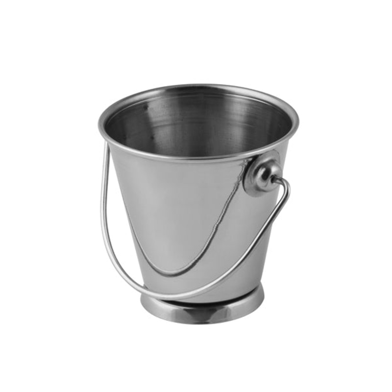 Mini Round Pail - S-S, 70 x 70mm: Pack of 1