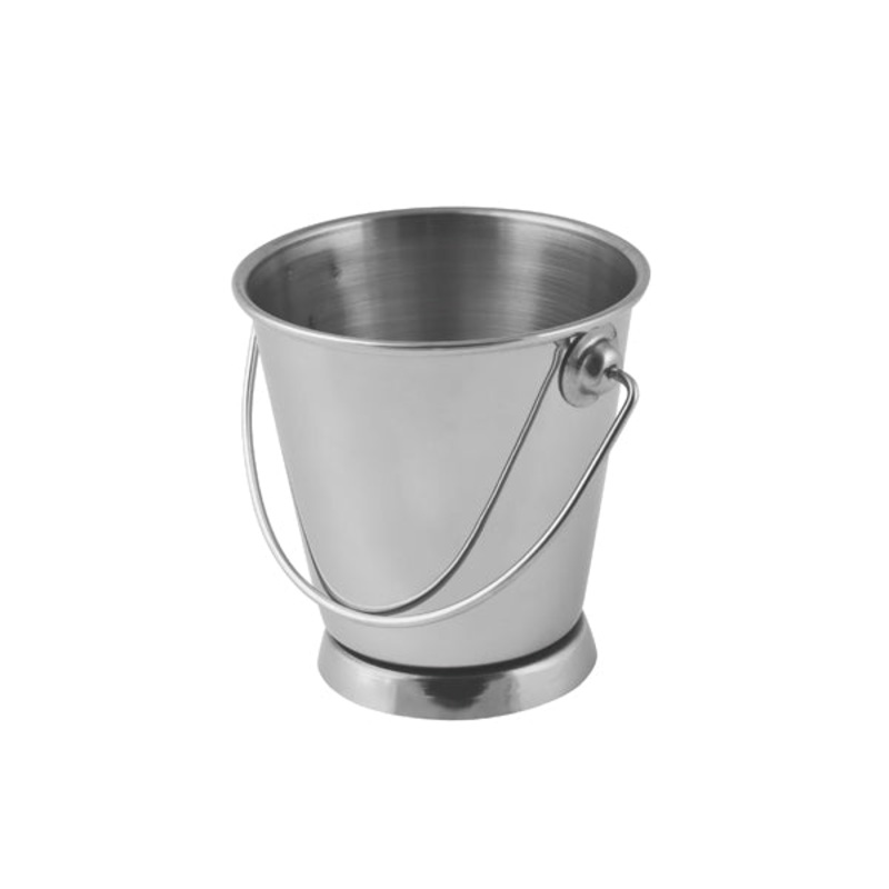Mini Round Pail - S-S, 90 x 90mm: Pack of 1