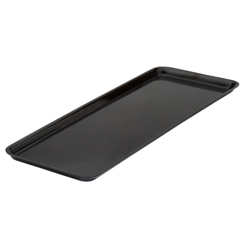 Rect. Sandwich Tray - Black, 500 x 180mm: Pack of 6