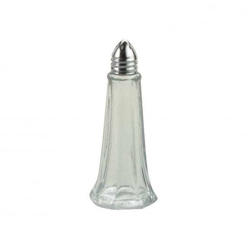 Salt & Pepper Glass Tower - 115mm: Pack of 12
